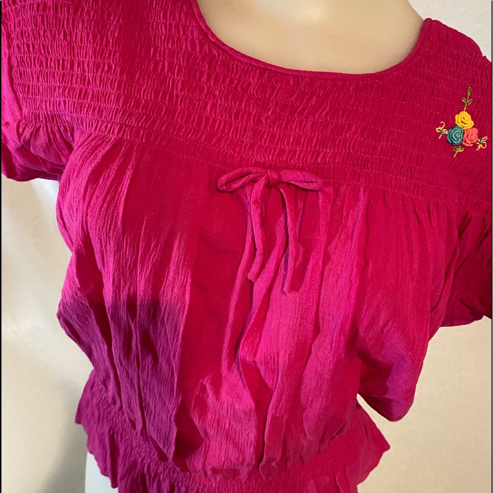 Blouse LadiesVintagePink S JustClass made in India